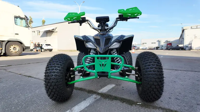 Электроквадроцикл Forte ATV1000I (1500W) Черно-Зеленый, фото фото 8