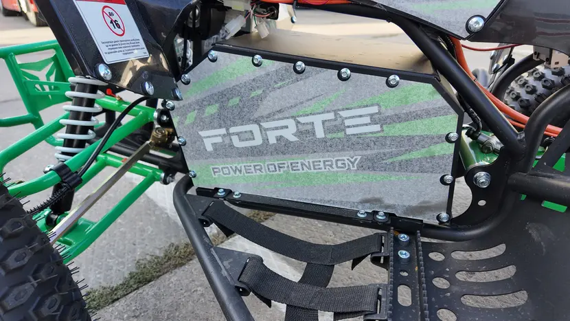 Электроквадроцикл Forte ATV1000I (1500W) Черно-Зеленый, фото фото 12