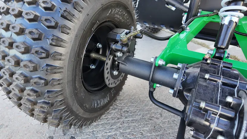 Электроквадроцикл Forte ATV1000I (1500W) Черно-Зеленый, фото фото 13