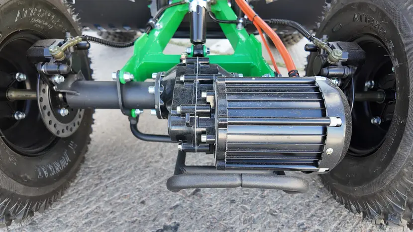 Электроквадроцикл Forte ATV1000I (1500W) Черно-Зеленый, фото фото 14