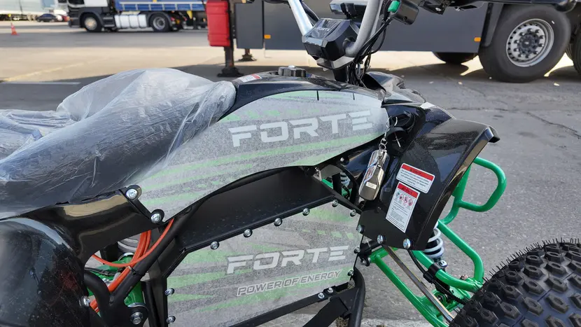 Электроквадроцикл Forte ATV1000I (1500W) Черно-Зеленый, фото фото 17
