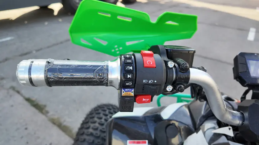 Электроквадроцикл Forte ATV1000I (1500W) Черно-Зеленый, фото фото 20