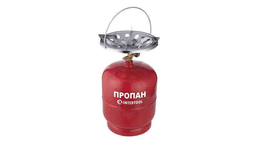 Комплект газовий кемпінговий Intertool GS-0008 8л фото 2 купити в Україні