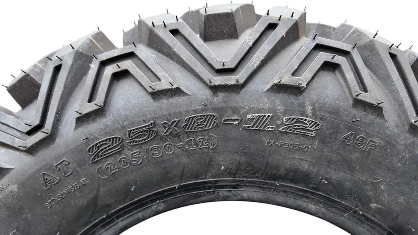 Шина на квадроцикл Yuanxing ATV 12" 25x8-12 P305 фото 5 купити в Україні