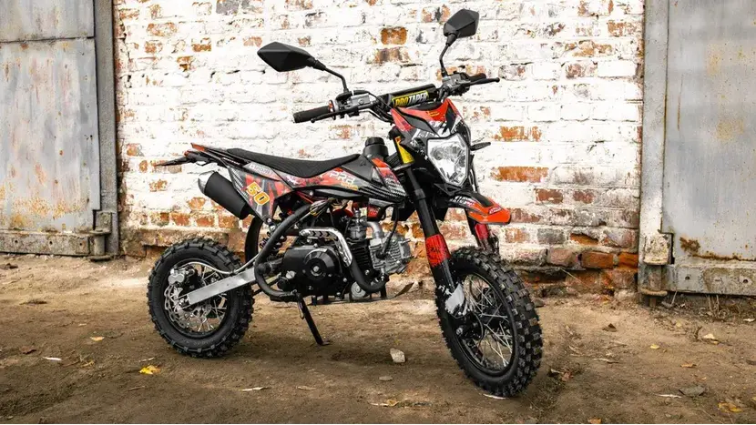 Пітбайк PRB GECKO 110E (Жовтий) колеса 12/10 фото 15 купити в Україні