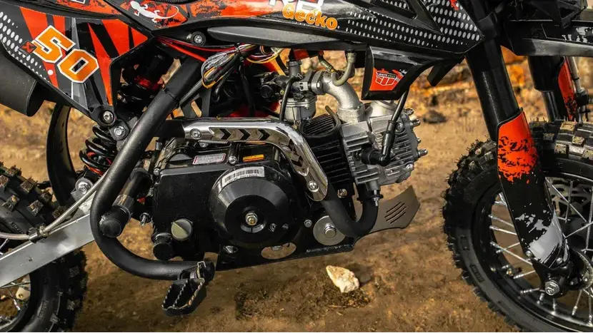 Пітбайк PRB GECKO 110E (Чорний) колеса 12/10 фото 14 купити в Україні