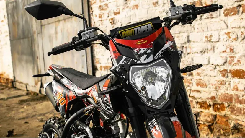 Пітбайк PRB GECKO 110E (Жовтий) колеса 12/10 фото 20 купити в Україні