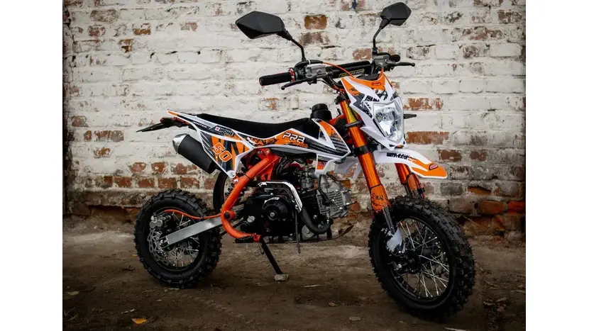 Пітбайк PRB GECKO 110E (Жовтий) колеса 12/10 фото 24 купити в Україні