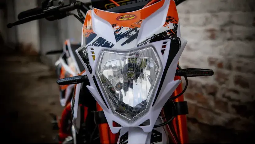 Пітбайк PRB GECKO 110E (Чорний) колеса 12/10 фото 7 купити в Україні