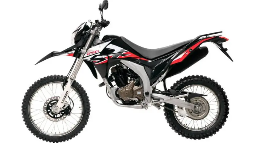 Мотоцикл LONCIN LX250GY-3K SX2 4V (червоний) фото 3 купити в Україні