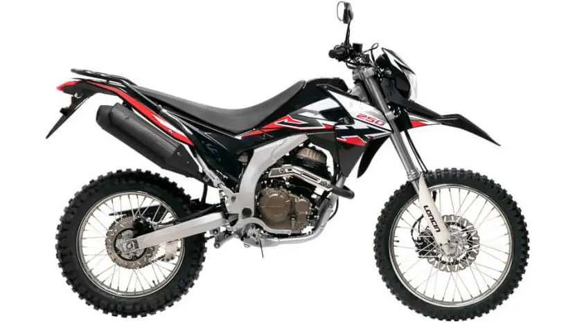 Мотоцикл LONCIN LX250GY-3K SX2 4V (чорний) фото 4 купити в Україні