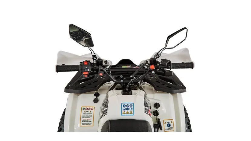 Квадроцикл Spark SP125-8 (Білий) фото 2 купити в Україні