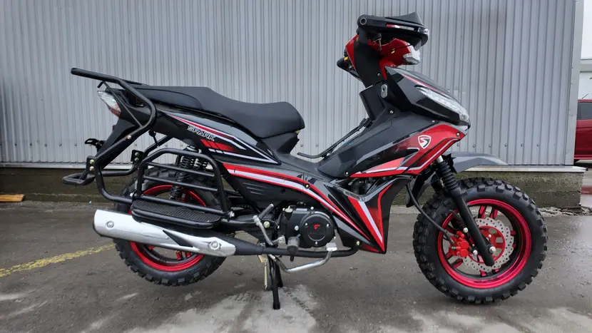 Скутеретта Spark SP125C-4H (Чорний) фото 2 купити в Україні