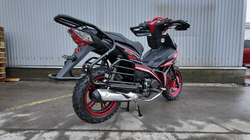 Скутеретта Spark SP125C-4H (Чорний) фото 3 купити в Україні