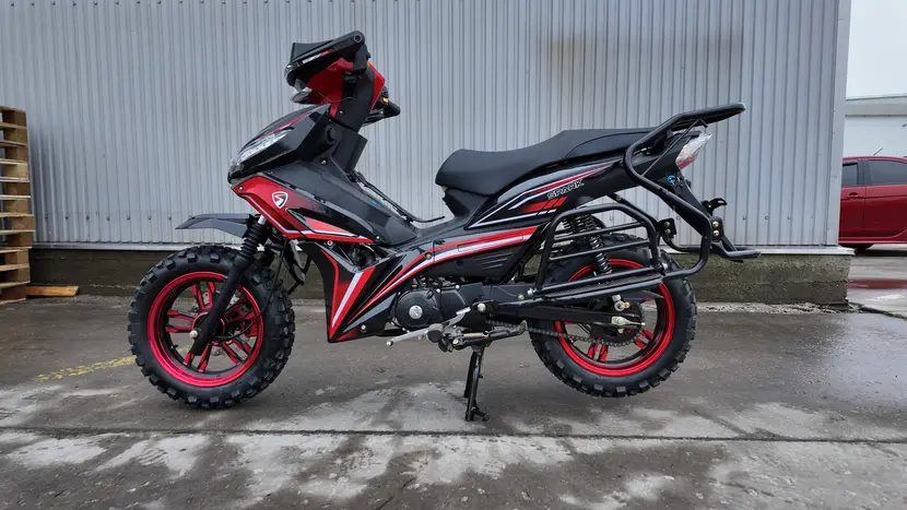 Скутеретта Spark SP125C-4H (Чорний) фото 6 купити в Україні