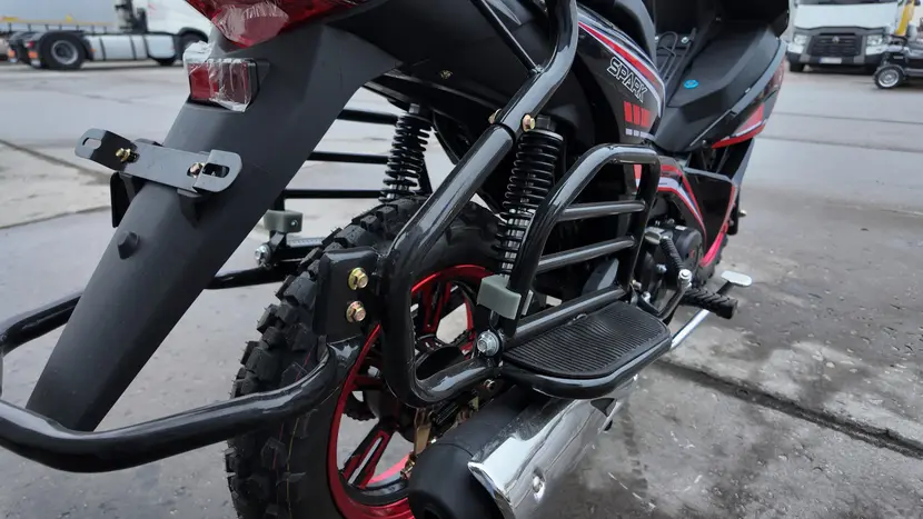Скутеретта Spark SP125C-4H (Чорний) фото 25 купити в Україні