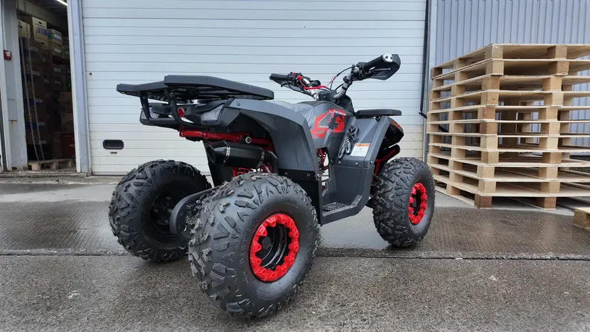 Квадроцикл FORTE Shark II 125 чорно-червоний фото 3 купити в Україні