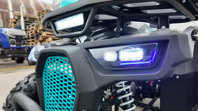 Квадроцикл Forte ATV125P (сіро-блакитний) фото 5 купити в Україні