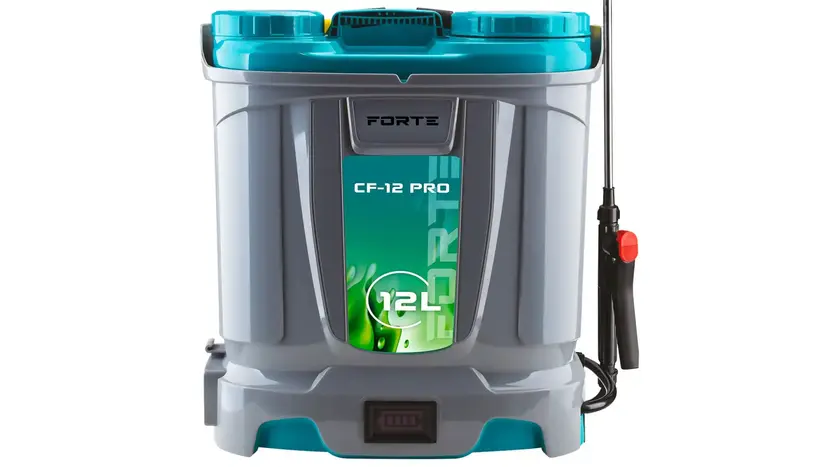 Опрыскиватель аккумуляторный Forte CF-12 PRO (8АН/12V, 2-4бар, 12л), фото фото 2