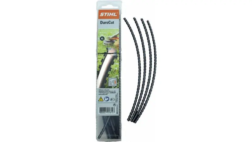 Косильная струна STIHL 4,0 мм х 215 мм зубчатая 20 шт. (00009303505), фото фото 2