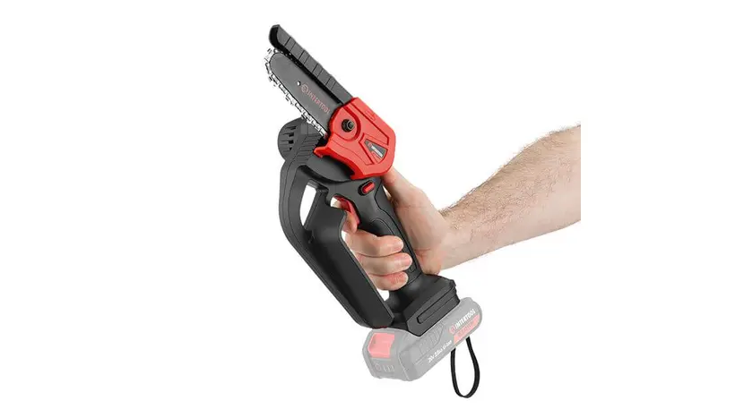 Мини-пила цепная аккумуляторная Intertool STORM WT-9110, 20 В, без ЗУ и АКБ, фото фото 12