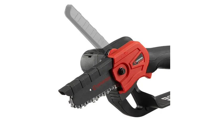 Мини-пила цепная аккумуляторная Intertool STORM WT-9110, 20 В, без ЗУ и АКБ, фото фото 3