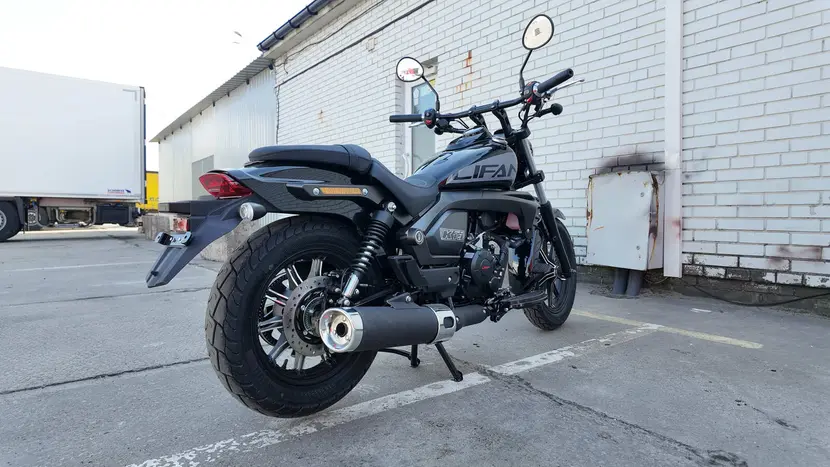Мотоцикл Lifan K19 (чорний) фото 2 купити в Україні