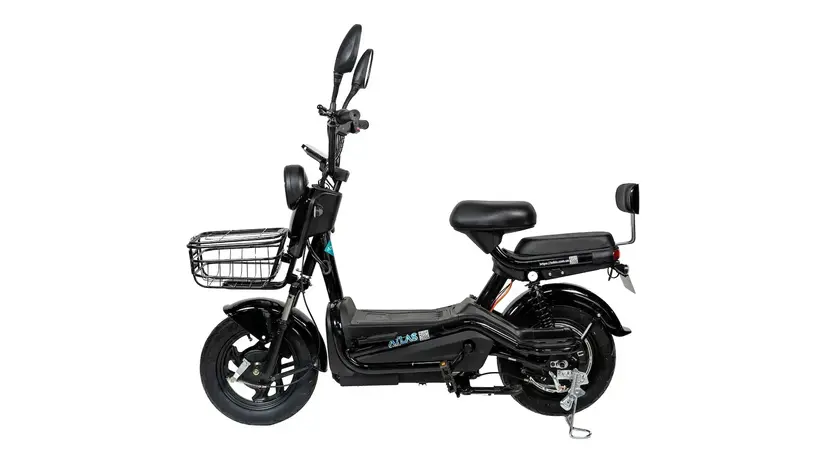Електроскутер Atlas Elegant Black фото 2 купити в Україні