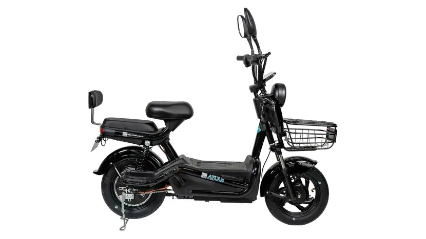 Електроскутер Atlas Elegant Black фото 3 купити в Україні