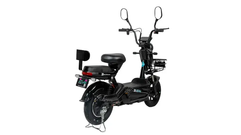 Електроскутер Atlas Elegant Black фото 4 купити в Україні
