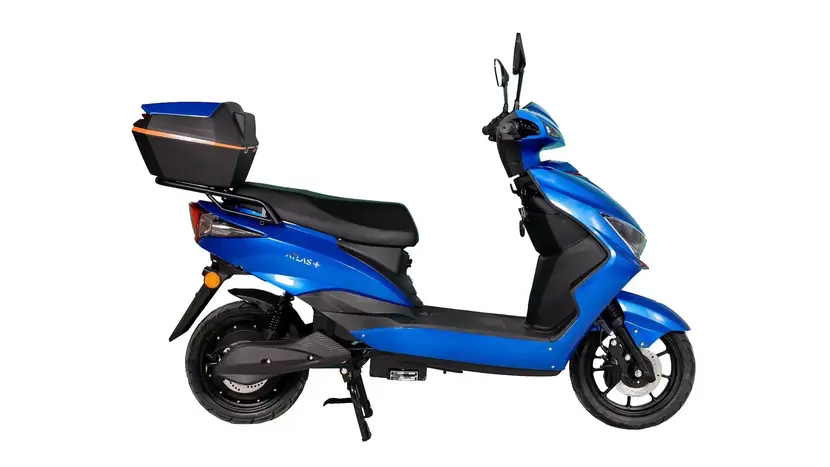 Електроскутер Atlas Demon Box Blue фото 3 купити в Україні