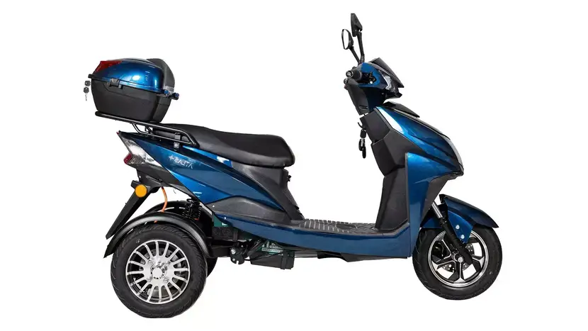 Электроскутер Atlas Falcon Trike Box 1500W Cyan Blue, фото фото 4