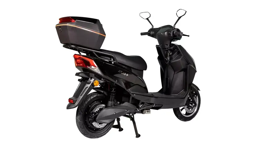 Електроскутер Atlas Spider Box 2000W Black фото 4 купити в Україні