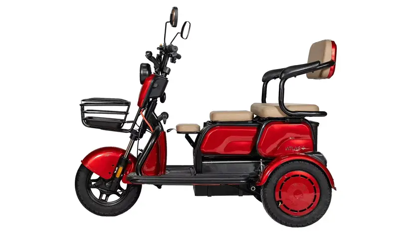 Электроскутер Atlas Elegant Trike 800W Red, фото фото 3