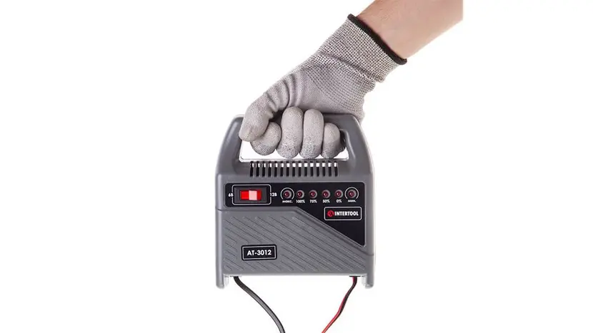 Зарядное устройство INTERTOOL AT-3012 6/12 В, до 6 А, 10-60 Ач, фото фото 6