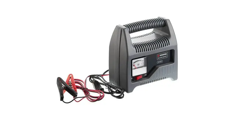 Зарядное устройство INTERTOOL AT-3014 6/12 В, до 6 А, 10-60 Ач, фото фото 3