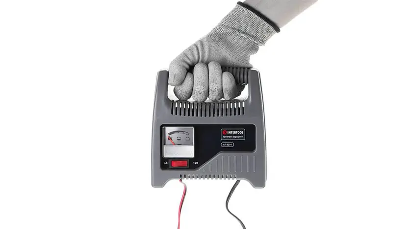 Зарядное устройство INTERTOOL AT-3014 6/12 В, до 6 А, 10-60 Ач, фото фото 5