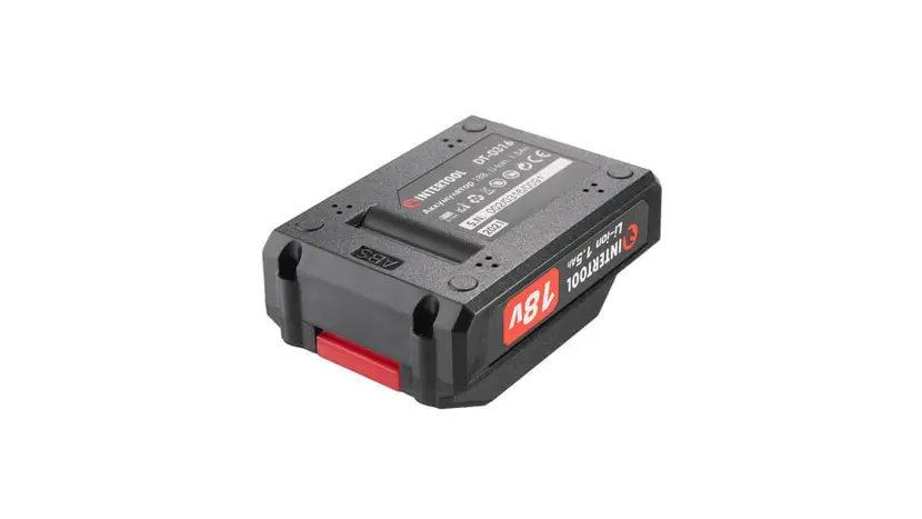 Аккумулятор INTERTOOL DT-0315 18 В, литий-ион, 1.5 Ач, фото фото 3