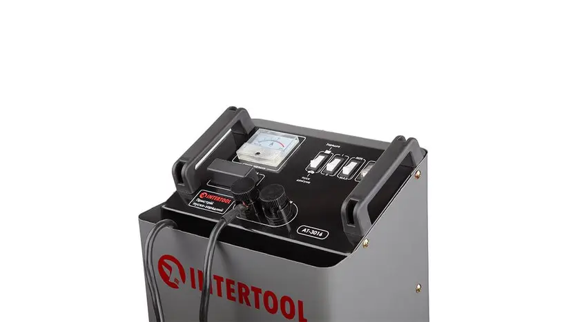 Пускозарядное устройство INTERTOOL AT-3016 12/24 В, зарядка 50/75 А, пуск 300 А, 20-600 Ач, фото фото 6