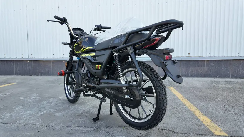 Мопед Musstang Alfa FIT II (чорний) фото 3 купити в Україні