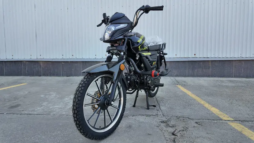 Мопед Musstang Alfa FIT II (чорний) фото 4 купити в Україні