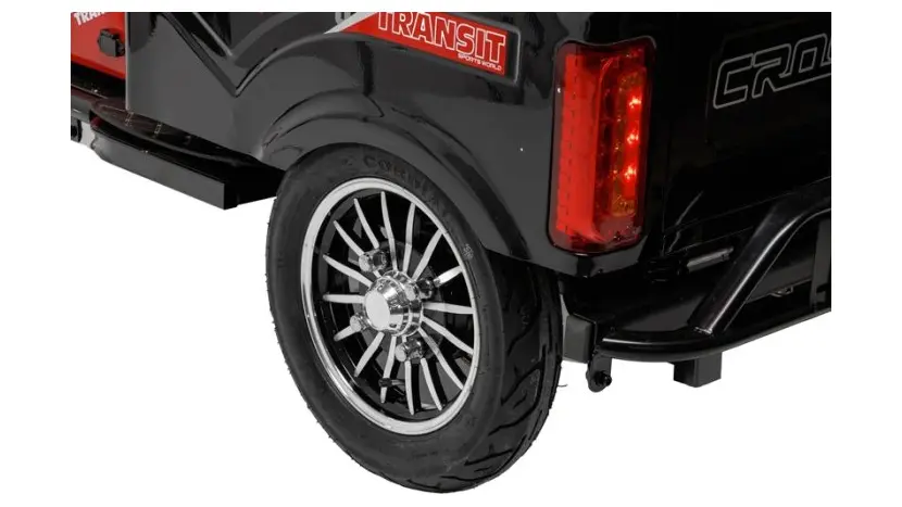 Электротрайк Crosser TR5 Transit (трехколесный электроскутер) красный 1500w, фото фото 13
