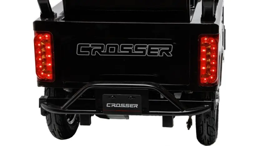 Електротрайк Crosser TR5 Transit (триколісний електроскутер) сірий 1500w фото 21 купити в Україні