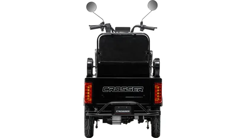 Електротрайк Crosser TR5 Transit (триколісний електроскутер) синій 1500w фото 26 купити в Україні
