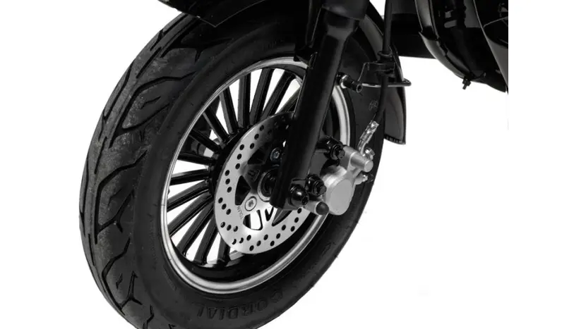 Електротрайк Crosser TR5 Transit (триколісний електроскутер) синій 1500w фото 12 купити в Україні