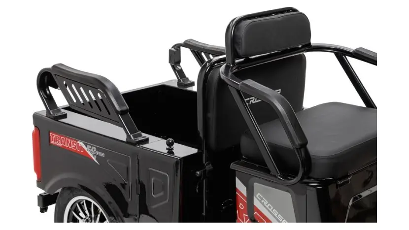 Електротрайк Crosser TR5 Transit (триколісний електроскутер) сірий 1500w фото 13 купити в Україні