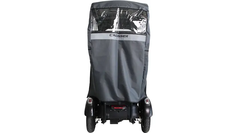 Электротрайк Crosser TR3 (трехколесный электроскутер) фиолетовый 800w, фото фото 8