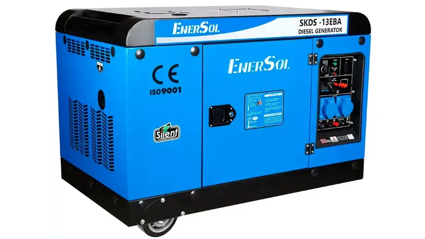 Генератор дизельний EnerSol SKDS-13EBA, однофазний (230 В), 13 кВт фото 3 купити в Україні
