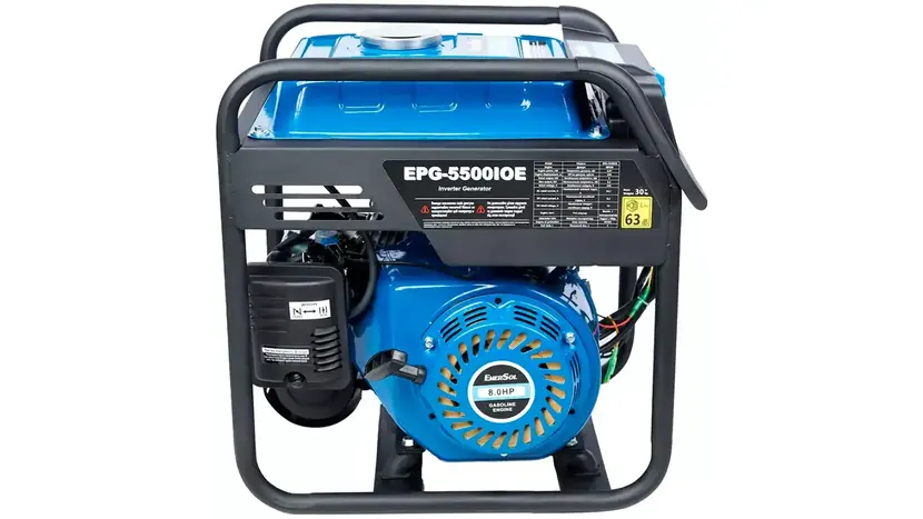 Генератор бензиновый EnerSol EPG-5500IOE, однофазный (230 В), 5.5 кВт, фото фото 6