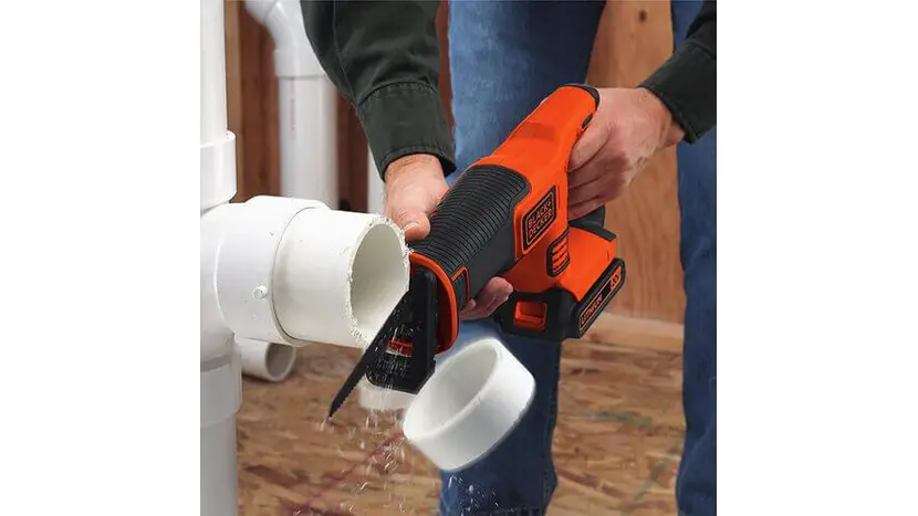 Пила шабельна акумуляторна BLACK+DECKER BDCR18N фото 3 купити в Україні